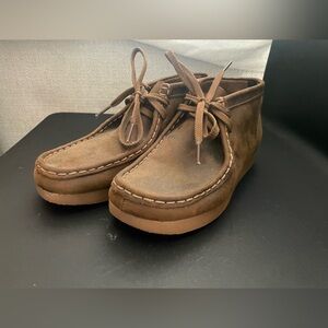 Kids Clarks Wallabee Shoes